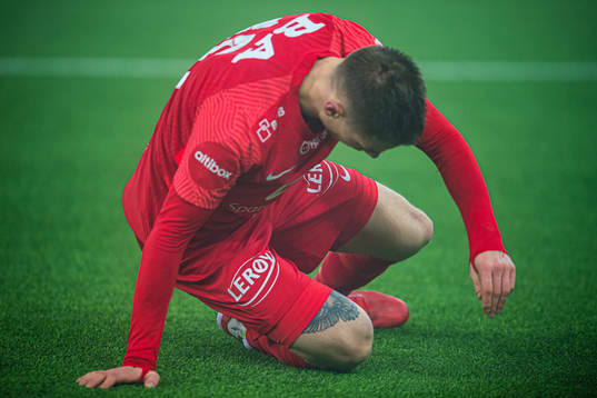 Robert Thomas Taylor of Brann looks dejected