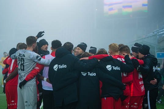 Eirik Horneland, head coach of Brann, and the rest of the
