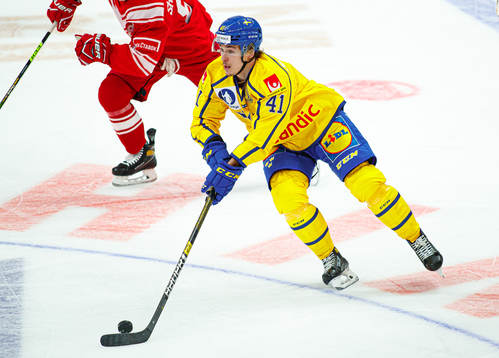 Dmytro Timashov of Sweden