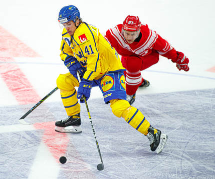 Dmytro Timashov of Sweden