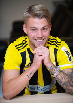 IFK Hässleholms nyförvärv Jens Lynard och Ludvig Hegdal