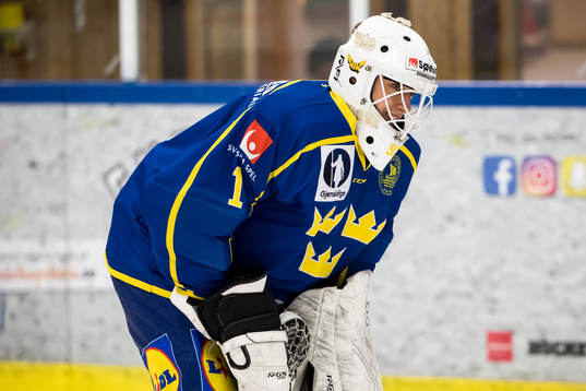 Sverige U19 målvakt Ian Blomquist