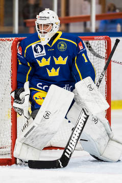 Sverige U19 målvakt Ian Blomquist