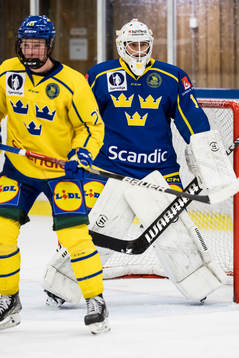 Sverige U19 målvakt Ian Blomquist