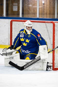Sverige U19 målvakt Ian Blomquist