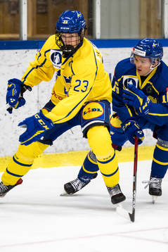 Sverige U18 Fabian Wagner och Sverige U19 Theo Jacobsson