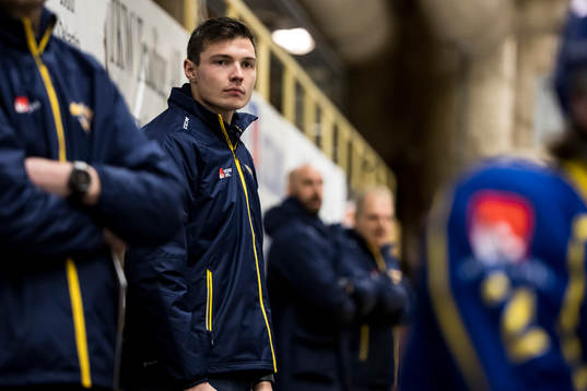 Assisterande coach Max Bolin Sverige U19