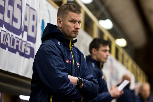 Huvudtränare Michael Holmqvist Sverige U19