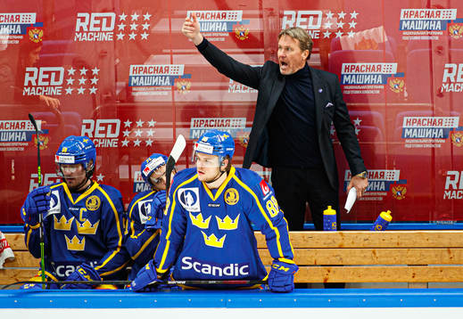 Johan Garpenlöv, head coach of Sweden