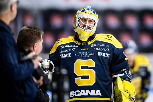 Södertäljes målvakt Fredrik Bergvik