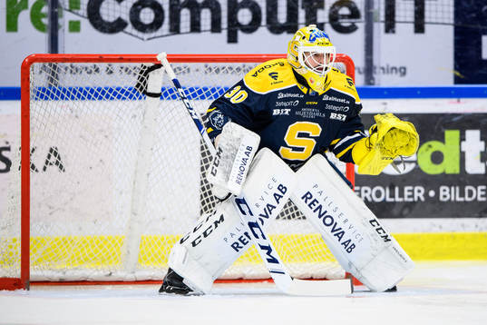 Södertäljes målvakt Fredrik Bergvik