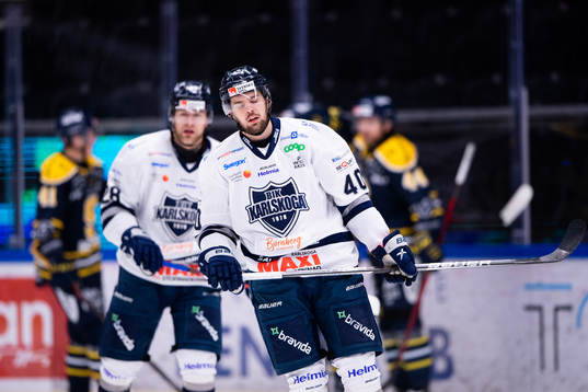 Karlskogas Kalle Jellvert deppar