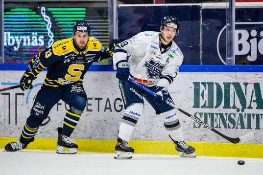 Södertäljes Gustav Willman Borvik och Karlskogas Aleksi