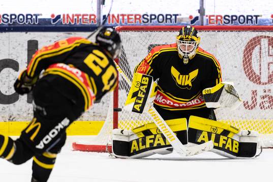 Västerås målvakt Linus Ryttar