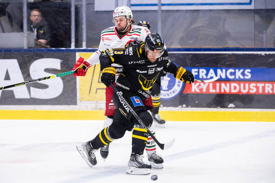 Moras Måns Carlsson och Västerås Mikael Frycklund