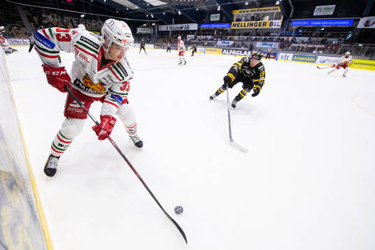 Moras Olle Strandell och Västerås Niklas Rigelius