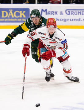 Modos Erik Karlsson och Björklövens Christoffer Bengtsson