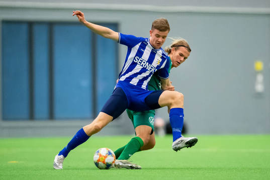 Göteborgs Alfons Nygaard och Hammarbys Markus Karlsson