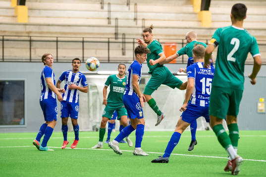 Hammarbys Ahmet Tuhral gör 1-1