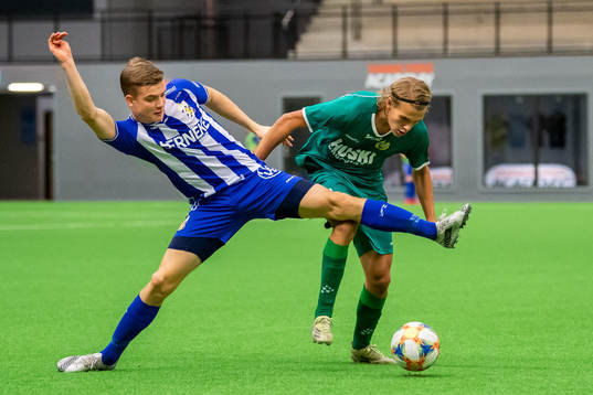 Göteborgs Alfons Nygaard och Hammarbys Markus Karlsson