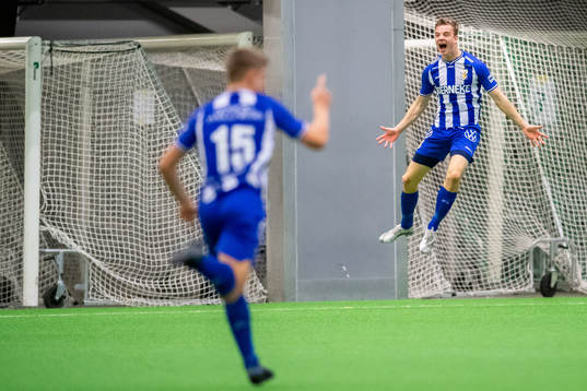 Göteborgs Alfons Nygaard jublar