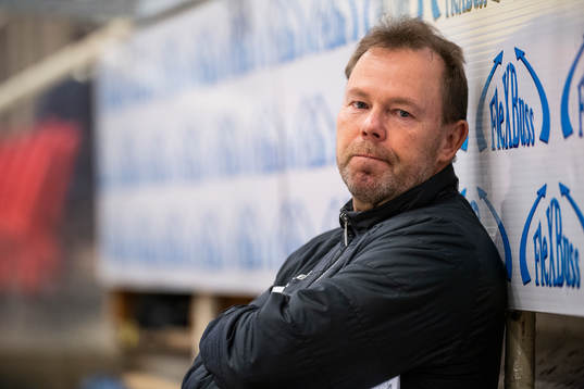 Nybros tränare Mikael Tisell