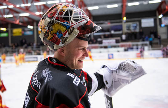Nybros målvakt Robin Johansson