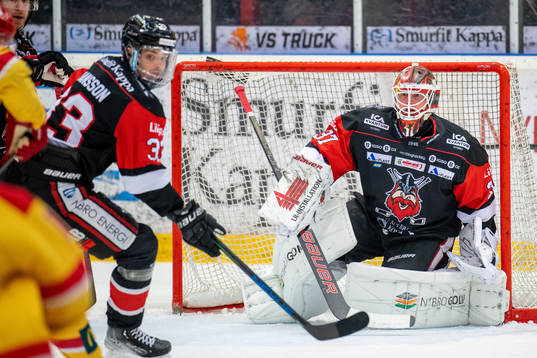 Nybros målvakt Robin Johansson