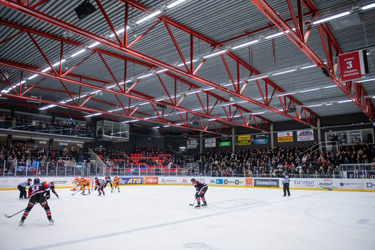 Interiör av Liljas Arena