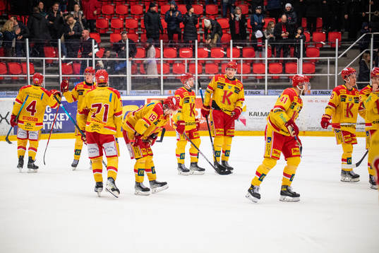 Kalmars spelare deppar
