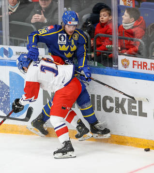 Oscar Engsund of Sweden and Jakub Fleck of Czech Republic
