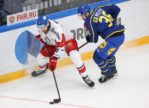 David Musil of Czech Republic and Emil Larsson of Sweden