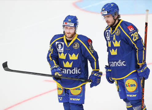 Linus Hultström and Oscar Engsund of Sweden