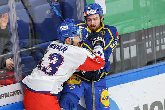Lukas Bengtsson of Sweden and Jan Kovarz of Czech Republic