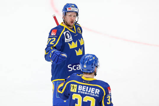 Lukas Bengtsson of Sweden celebrates