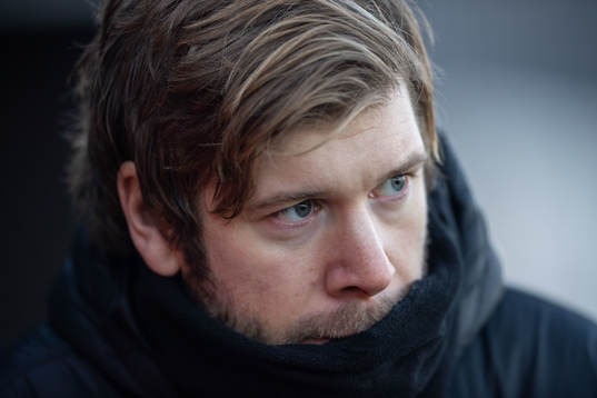 Helsingborgs tränare Max Lindén