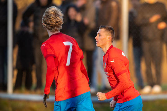 Helsingborgs Anton Nilsson jublar