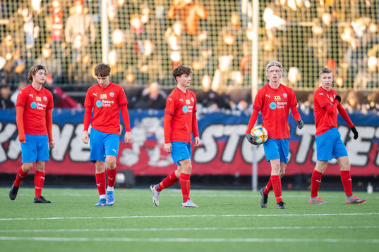 Helsingborgs spelare deppar