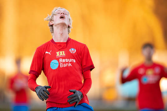 Helsingborgs Eric Lilius deppar