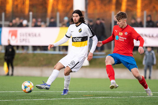 AIKs Hadi Noori och Helsingborgs Anton Nilsson
