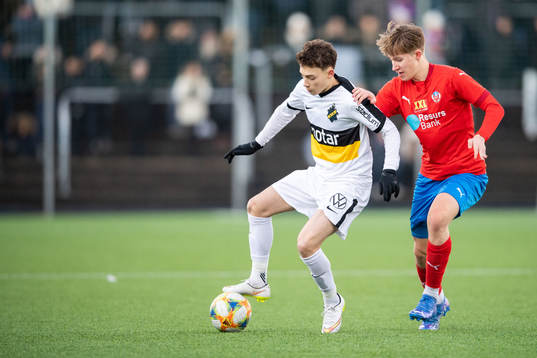 AIKs Victor Andersson och Helsingborgs Erik Annborn