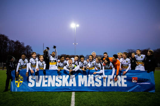 AIKs spelare jublar