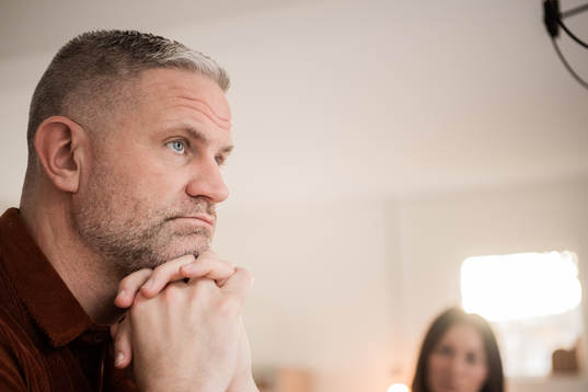 Hemma hos Kristianstad ishockeytränare Mikael Gath