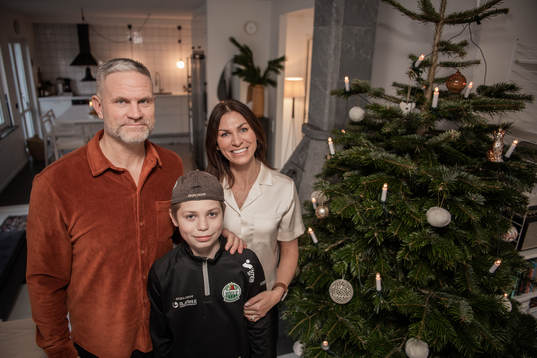 Hemma hos Kristianstad ishockeytränare Mikael Gath här