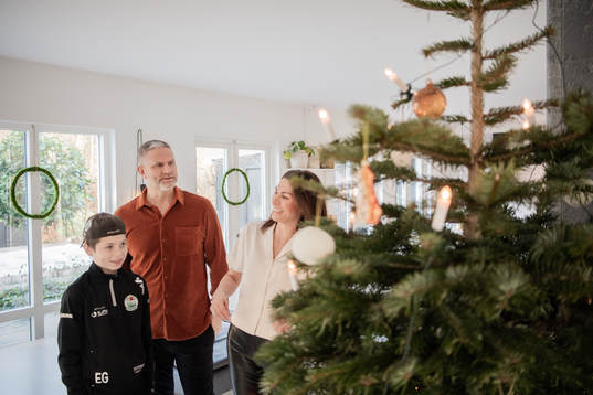 Hemma hos Kristianstad ishockeytränare Mikael Gath här