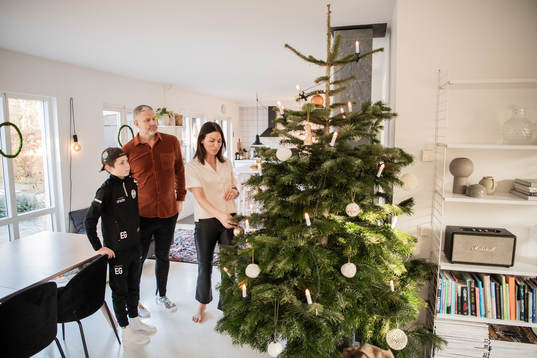 Hemma hos Kristianstad ishockeytränare Mikael Gath här