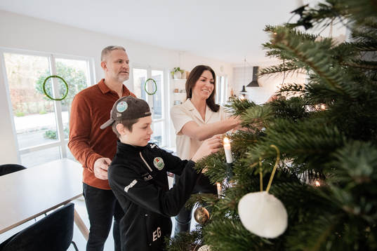 Hemma hos Kristianstad ishockeytränare Mikael Gath här