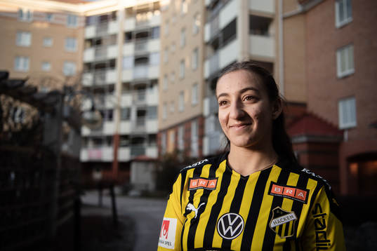 Häckens nyförvärv Rosa Kafaji