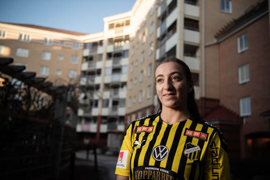 Häckens nyförvärv Rosa Kafaji