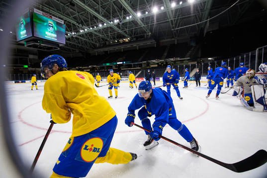 Leo Lööf and Anton Olsson of the Swedish under-20